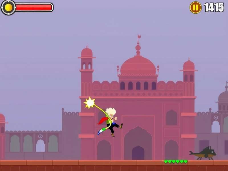 Agra Fort Dash Gameplay Screenshot